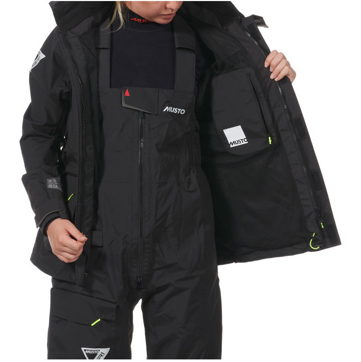 2026 Musto Mujer Chaqueta Y Pantalón 2.0 De Vela « BR1 » 82405B - Black